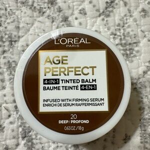 L’Oréal Paris Age Perfect 4-in-1 Tinted Balm with Firming Serum, Deep0.63 oz/18g
